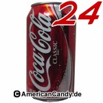 24x Coca Cola Classic USA incl. Pfand