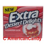 KN�LLER 10x Wrigley's Extra Dessert Delights Strawberry Shortcak