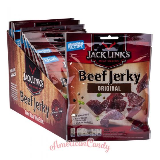 12x Jack Link's Beef Jerky Original 60g