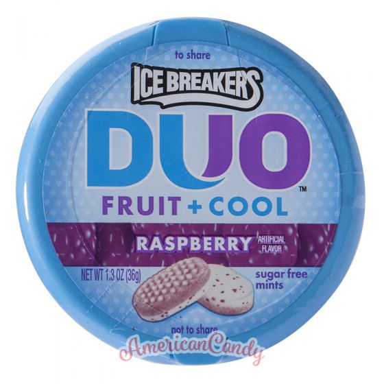 Ice Breakers Mints DUO Fruit + Cool Raspberry sugar free