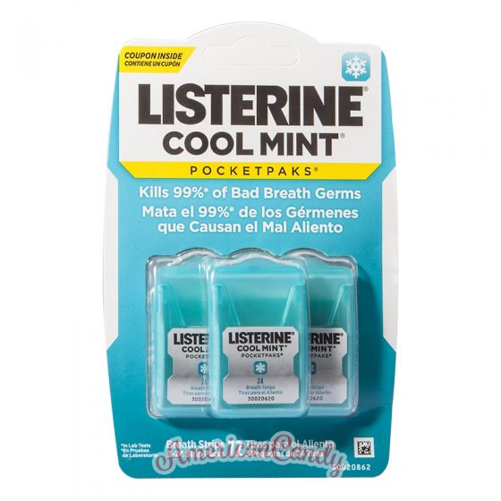 Listerine 3er Pocket Paks "Cool Mint"
