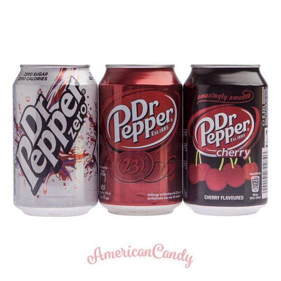 DR. PEPPER-MIX  (24 x Dr. Pepper - 4 verschiedene Sorten)