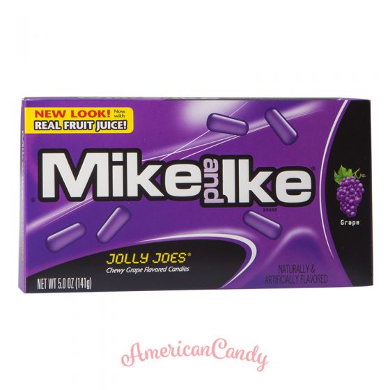 Mike & Ike "Jolly Joes Chewy Grape" 120g