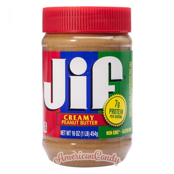 Jif Creamy Peanut Butter 454g