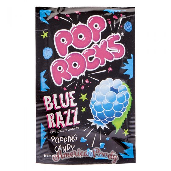 Pop Rocks Popping Candy Blue Razz