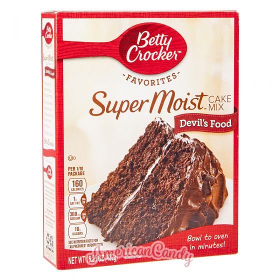 Betty Crocker Super Moist Devil's Food Hershey's Cake Mix