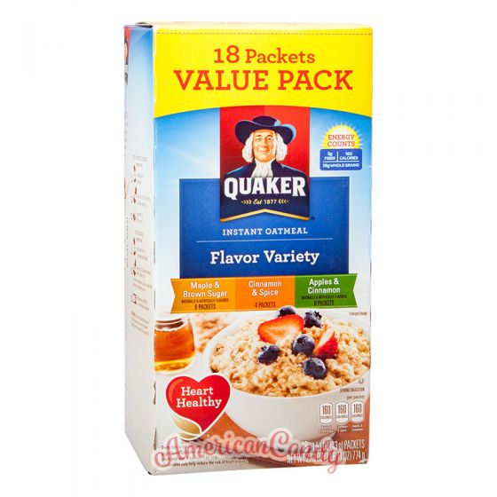 Quaker Instant Oatmeal Flavor Variety 