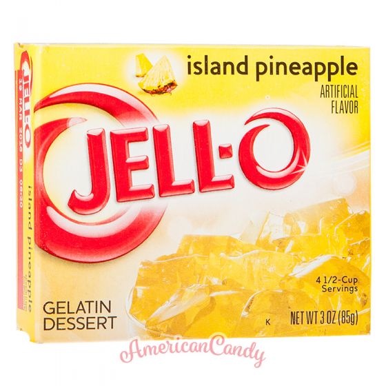 Jell-O Instant Pudding Gelatin Dessert Island Pineapple