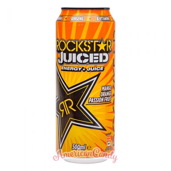 Rockstar Juiced Mango Orange Passion Fruit Energy Drink