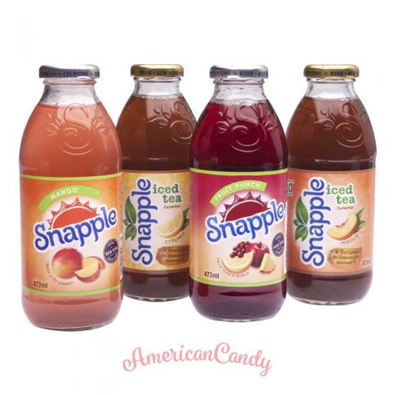 SNAPPLE-MIX  (4 x verschiedene SNAPPLE Sorten)