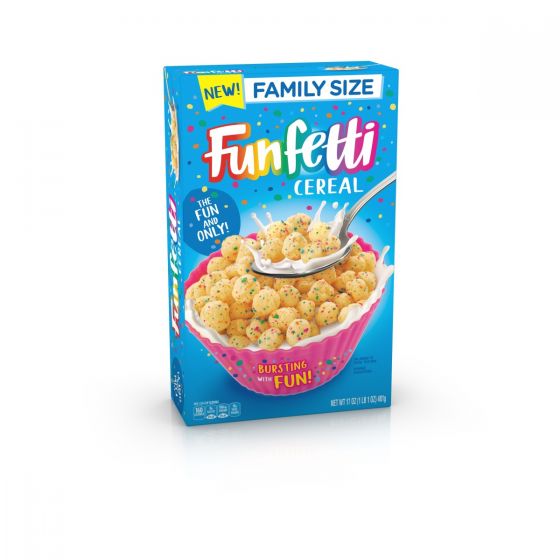 Funfetti Cereal Family Size 481g