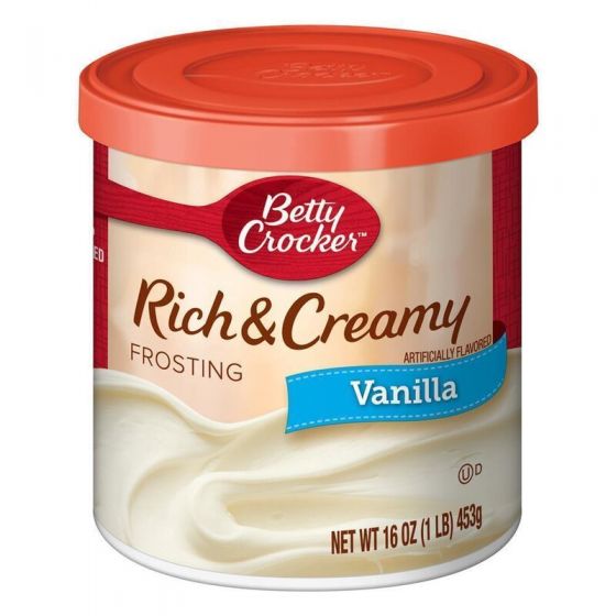 Betty Crocker Rich & Creamy Vanilla Frosting 453g