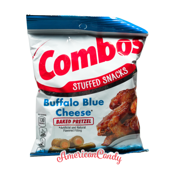 Combos Stuffed Snacks Buffalo Blue Cheese Pretzel
