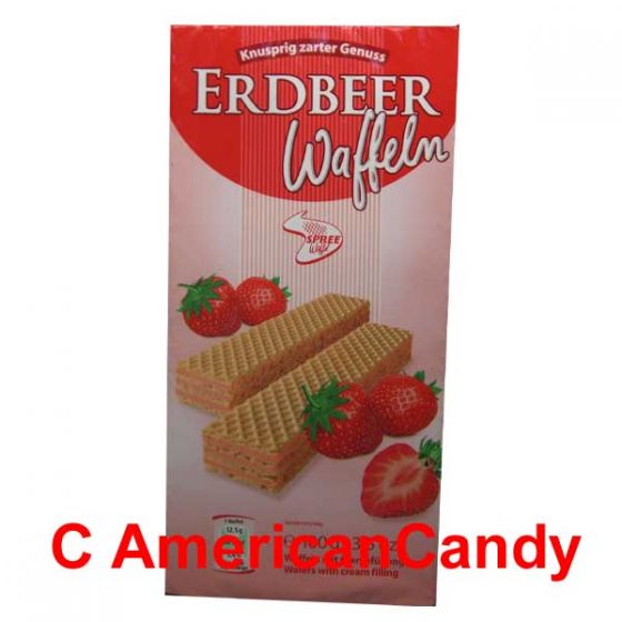 Erdbeer Waffeln 100g