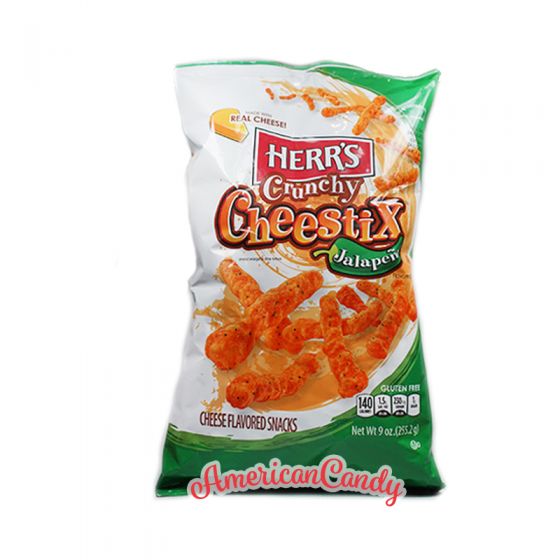 Herr's Crunchy Cheestix Jalapeno