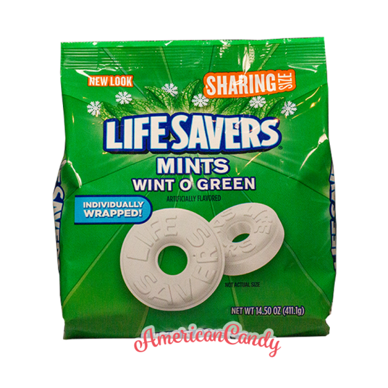 Lifesavers Mints Wint-O-Green / Wintergreen 368g