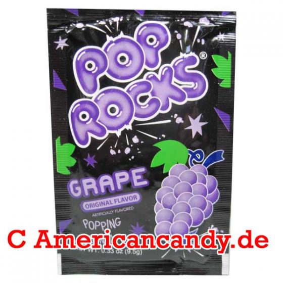 Pop Rocks Popping Candy Grape
