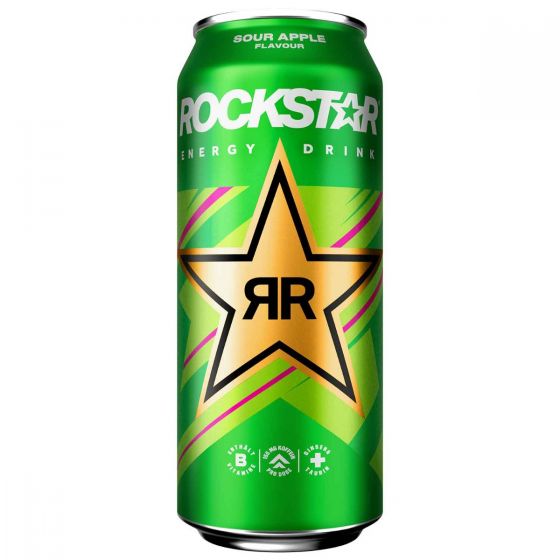 Rockstar Energy Drink Sour Apple 500ml