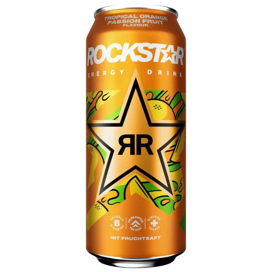Rockstar Juiced Mango Orange Passion Fruit Energy Drink