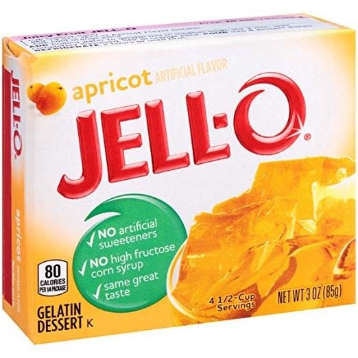 Jell-O Instant Pudding Gelatin Dessert Apricot