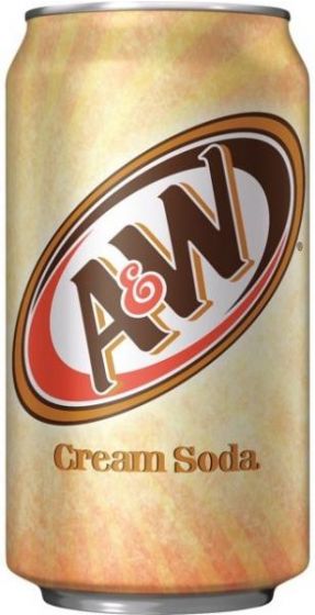 A&W Cream Soda Sparkling Vanilla