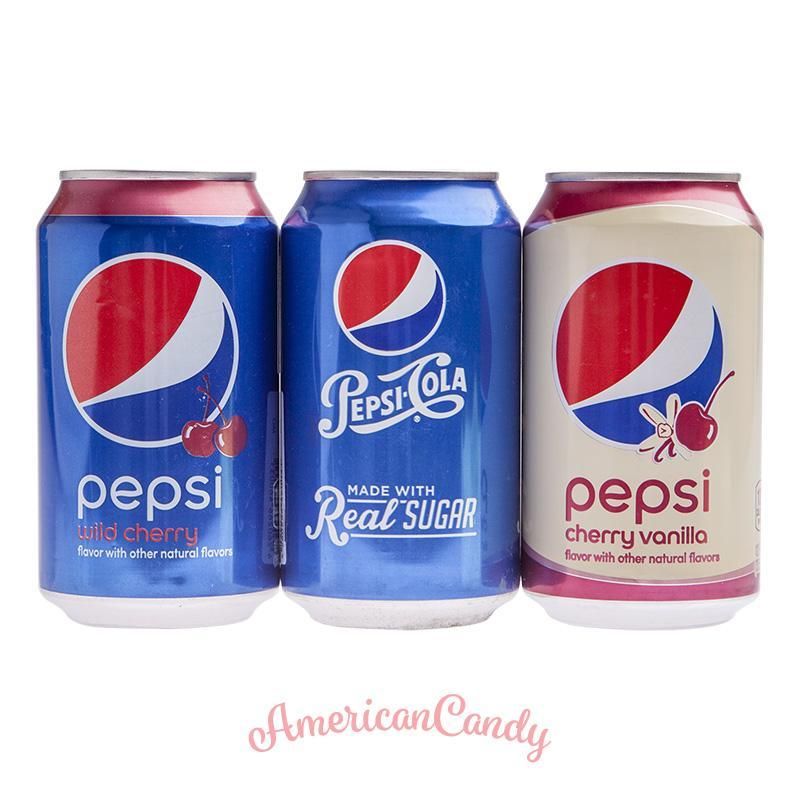 PEPSIMIX (24 x Pepsi (4 verschiedene Sorten)) Americancandy