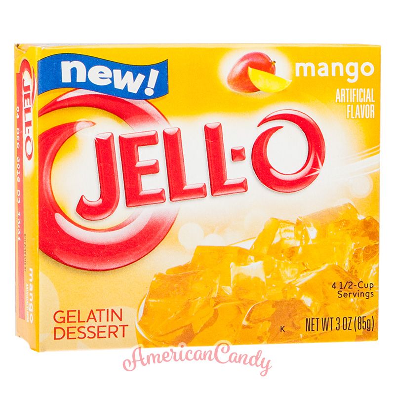 JellO Instant Pudding Gelatin Dessert Mango Americancandy