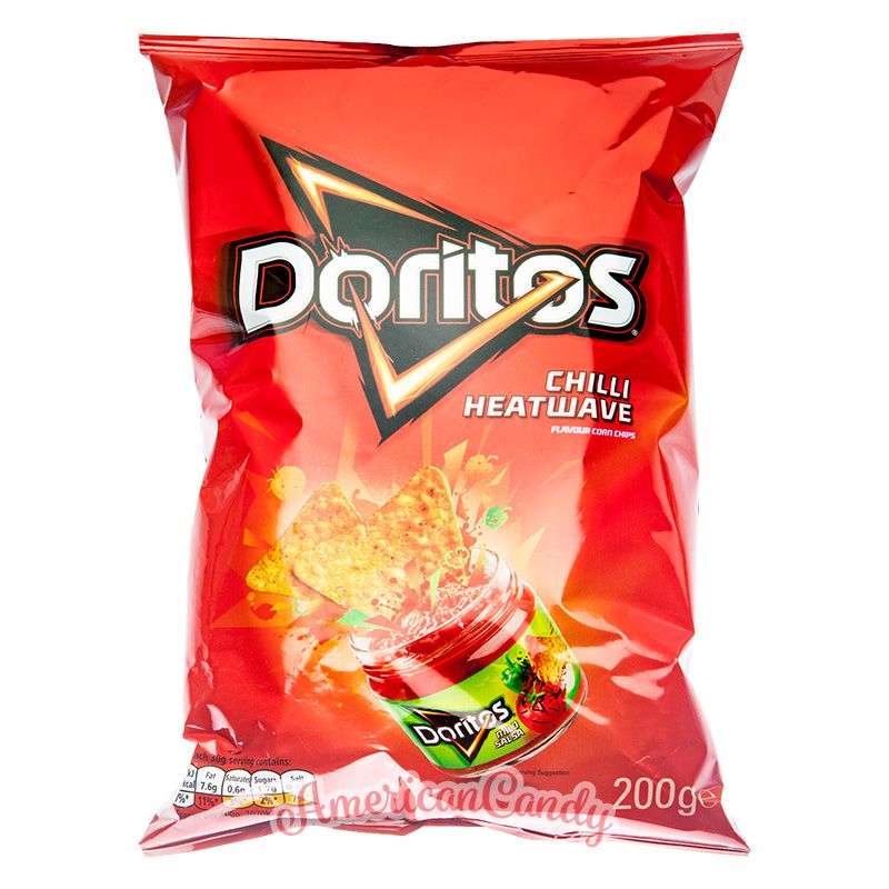 Doritos Chilli Heatwave 225g Americancandy