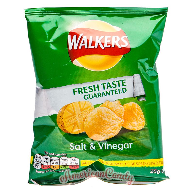 Walkers Salt & Vinegar Americancandy