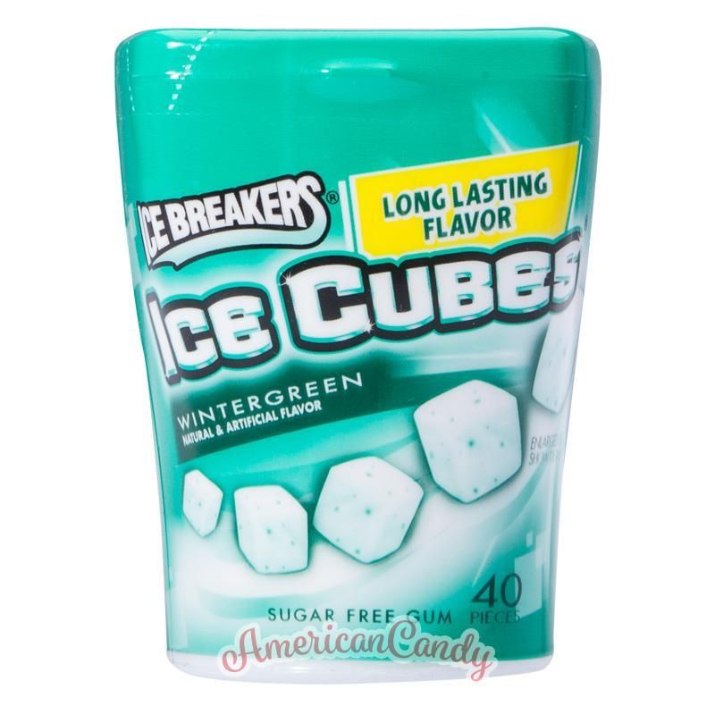 Ice Breakers Ice Cubes Wintergreen MEGA PACK Americancandy
