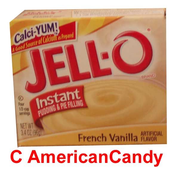JellO French Vanilla Cream Instant Pudding & Pie Filling