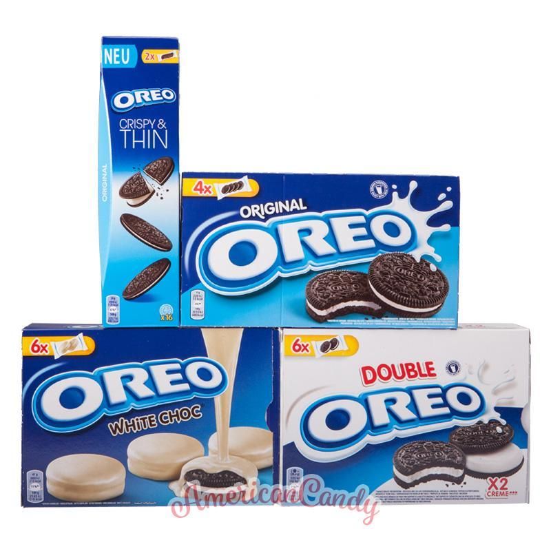KNÜLLER OREO MIX (4 verschiedene Sorten Oreo Cookies) | Americancandy ...