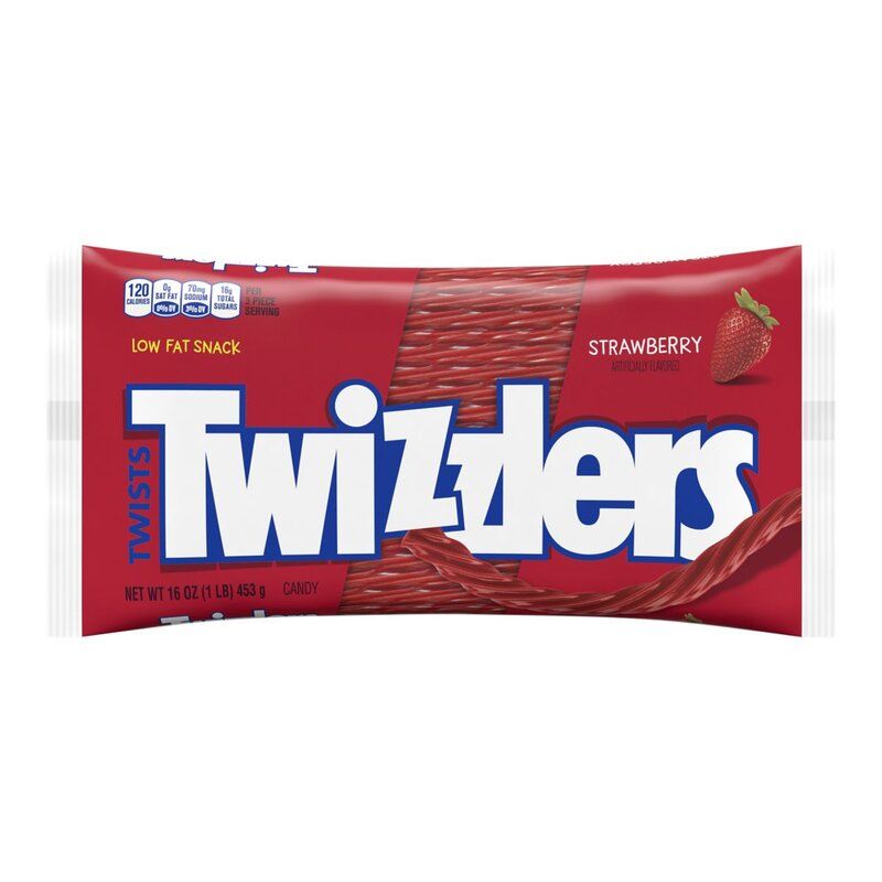 Twizzlers Strawberry Twists BIG PACK 453g Americancandy
