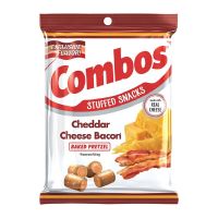Combos Stuffed Snacks Cheddar Cheese Bacon