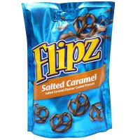 Flipz Salted Caramel covered Pretzels