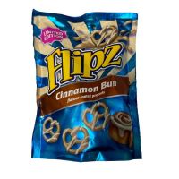 Flipz Cinnamon Bun covered Pretzels