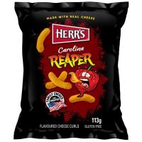 Herr's Carolina Reaper Cheese Curls Hot 113g