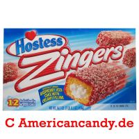 Hostess Zingers Raspberry Iced Cake (10 single Cakes) 456g
