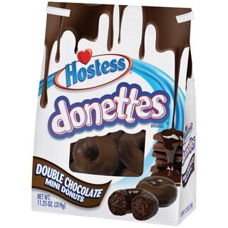 Hostess Donettes Double Chocolate Donuts