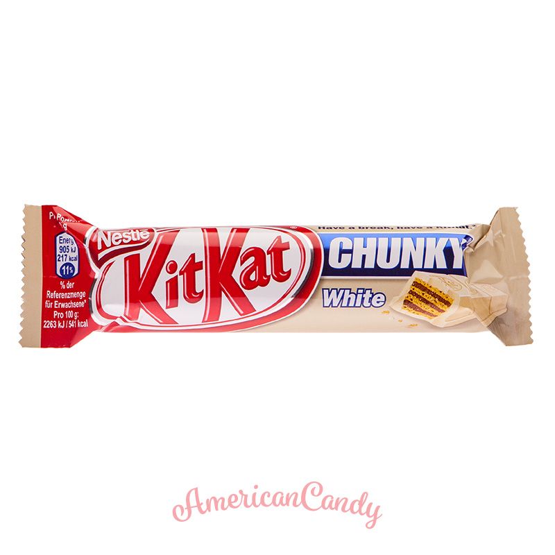 KitKat Chunky White | Americancandy Onlineshop